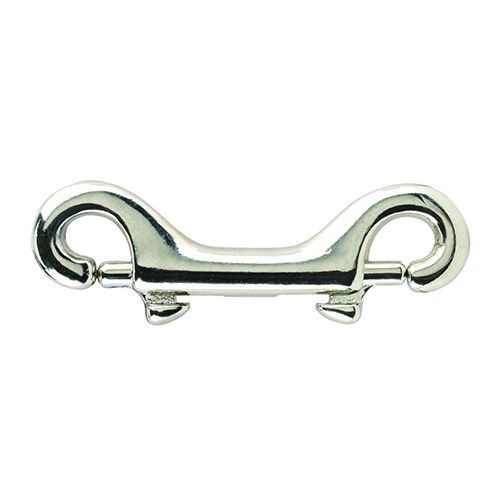 Double End Snaphook Nickel Plated 15mm