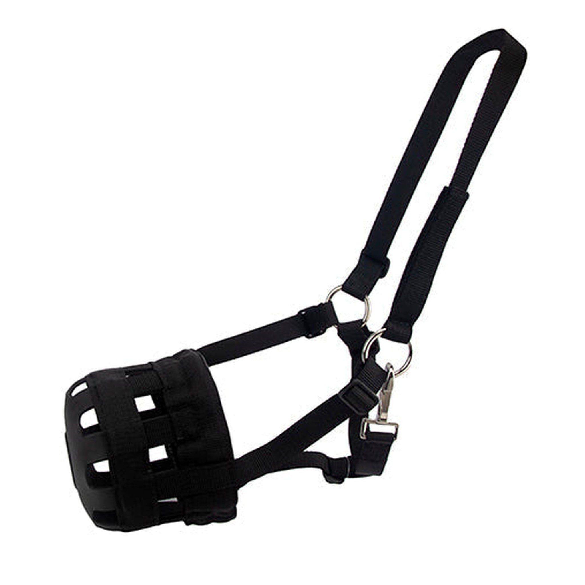 Grazing Muzzle Animal Accessories Bainbridge Pty Ltd Black Small