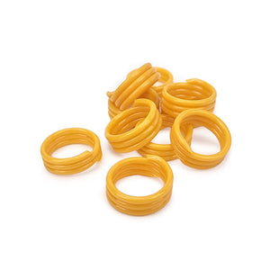 Spiral Leg Bands (20) Livestock Bainbridge Pty Ltd Yellow