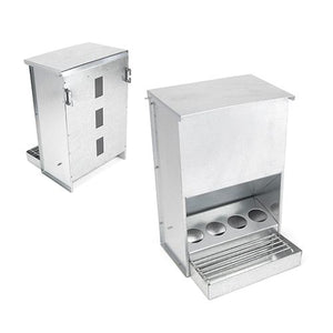 Metal Bird Feeder with Holes by Austral Ag