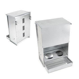 Metal Bird Feeder with Holes by Austral Ag