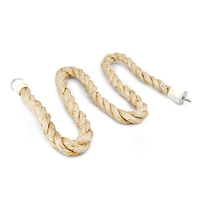 Bird Sisal Rope Perch by Austral Ag