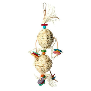 Bird Toy - Double Maize Ball by Austral Ag