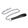 Chain Lead with Leather Handle Animal Accessories Bainbridge Pty Ltd Default Title