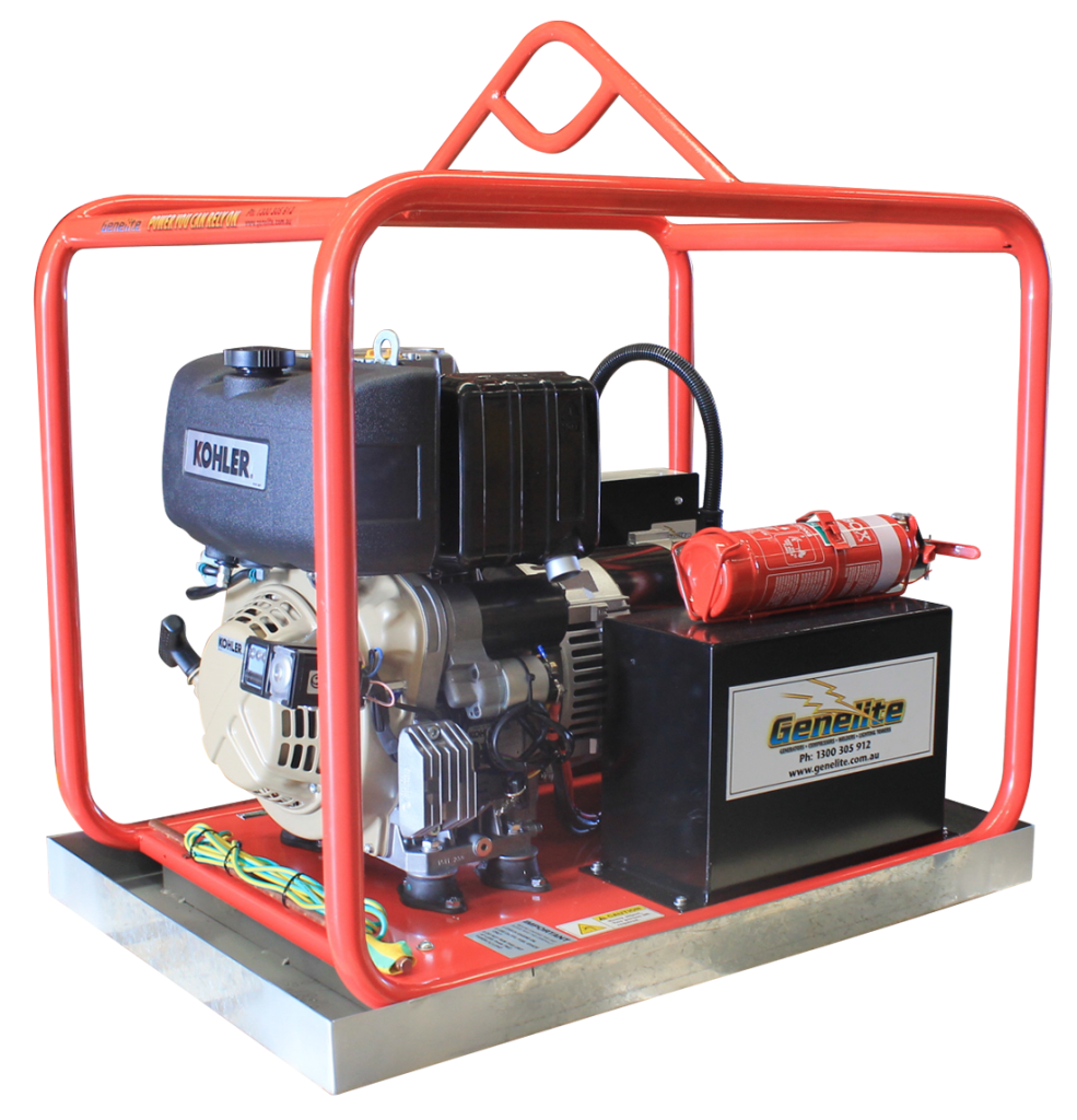 Mine Spec Diesel 6KVA Generator Power Genelite Default Title