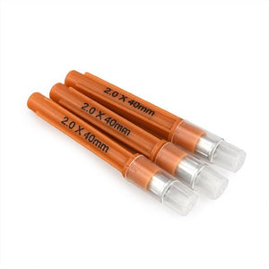 14968 - Animal Health - Aluminium Hub Needles - 14G x 1 1/2" - Austral Ag