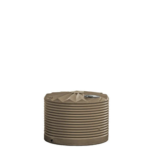 Molasses Tank with Lid & 3" Outlet 2,250L Autumn Brown RapidPlas Product from Austral Ag