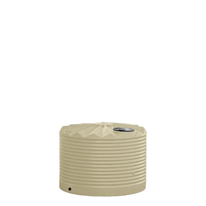 Molasses Tank with Lid & 3" Outlet 2,250L Smooth Cream RapidPlas Product from Austral Ag