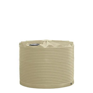 Molasses Tank with Lid & 3" Outlet 7,000L Smooth Cream RapidPlas Product from Austral Ag
