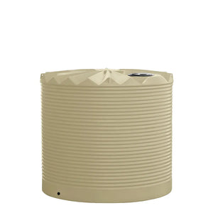 Molasses Tank with Lid & 3" Outlet 10,500L Smooth Cream RapidPlas Product from Austral Ag