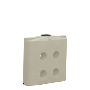 Slimline Poly Rainwater Tank 1,000L Evening Haze RapidPlas Product from Austral Ag