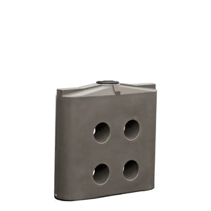 Slimline Poly Rainwater Tank 1,000L Smooth Cream RapidPlas Product from Austral Ag