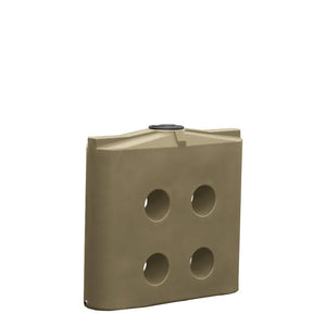 Slimline Poly Rainwater Tank 1,000L Tank White RapidPlas Product from Austral Ag