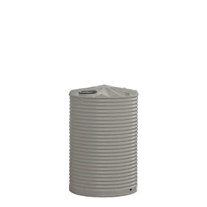 Poly Rainwater Tank 2,200L Birch Grey RapidPlas Product from Austral Ag