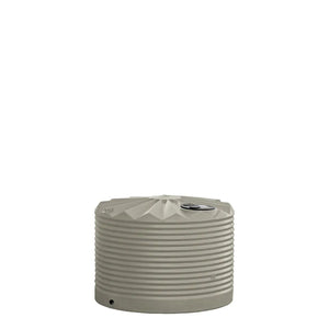 Poly Rainwater Tank Low Profile 2,250L Autumn Brown RapidPlas Product from Austral Ag