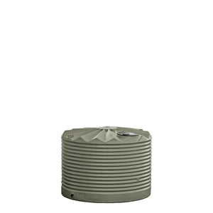 Poly Rainwater Tank Low Profile 2,250L Metal Grey RapidPlas Product from Austral Ag