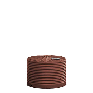 Poly Rainwater Tank Low Profile 2,250L Birch Grey RapidPlas Product from Austral Ag