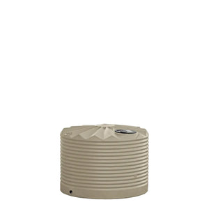 Poly Rainwater Tank Low Profile 2,250L Gull Grey RapidPlas Product from Austral Ag