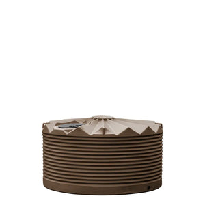 Crown Force Poly Rainwater Tank Low Profile 4,700L Evening Haze RapidPlas Product from Austral Ag