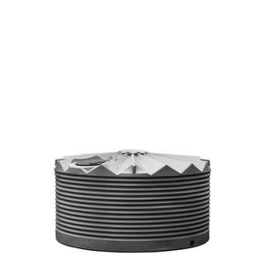 Crown Force Poly Rainwater Tank Low Profile 4,700L Birch Grey RapidPlas Product from Austral Ag