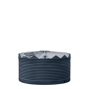 Crown Force Poly Rainwater Tank Low Profile 4,700L Gull Grey RapidPlas Product from Austral Ag