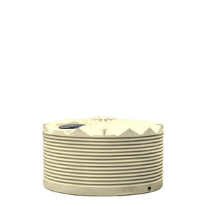 Crown Force Poly Rainwater Tank Low Profile 4,700L Wheat RapidPlas Product from Austral Ag