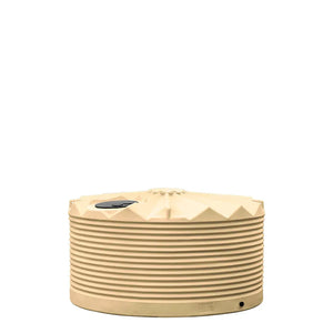 Crown Force Poly Rainwater Tank Low Profile 4,700L Smooth Cream RapidPlas Product from Austral Ag
