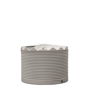 Poly Rainwater Tank Low Profile 5,000L Birch Grey RapidPlas Product from Austral Ag