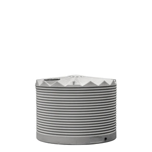 Poly Rainwater Tank Low Profile 5,000L Gull Grey RapidPlas Product from Austral Ag