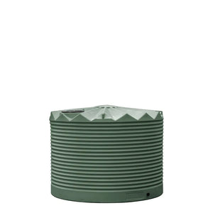 Poly Rainwater Tank Low Profile 5,000L Mist Green RapidPlas Product from Austral Ag