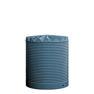 Poly Rainwater Tank 5,000L Stormedge Blue RapidPlas Product from Austral Ag