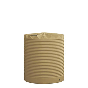 Poly Rainwater Tank 5,000L Wheat RapidPlas Product from Austral Ag