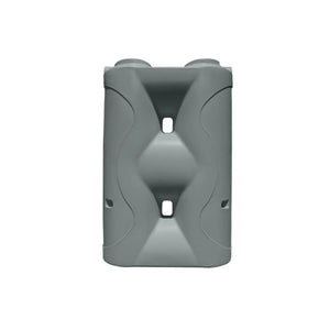 Slimline Poly Rainwater Tank 1,500L Metal Grey RapidPlas Product from Austral Ag