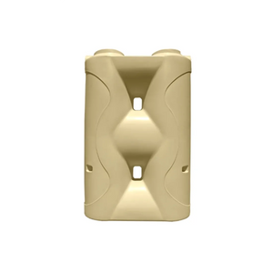 Slimline Poly Rainwater Tank 1,500L Black RapidPlas Product from Austral Ag