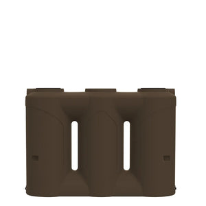 Slimline Poly Rainwater Tank 2,000L Autumn Brown RapidPlas Product from Austral Ag