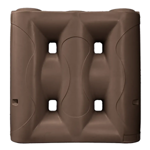 Superslim Poly Rainwater Tank 2,000L Black RapidPlas Product from Austral Ag