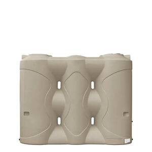 Slimline Poly Rainwater Tank 3,000L Beige RapidPlas Product from Austral Ag