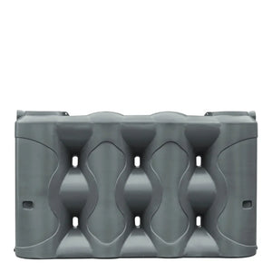 Slimline Low Profile Poly Rainwater Tank 3,000L Armour Grey RapidPlas Product from Austral Ag
