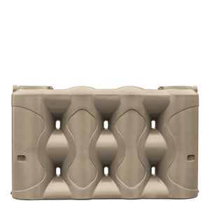 Slimline Low Profile Poly Rainwater Tank 3,000L Beige RapidPlas Product from Austral Ag