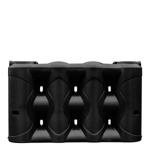 Slimline Low Profile Poly Rainwater Tank 3,000L Black RapidPlas Product from Austral Ag