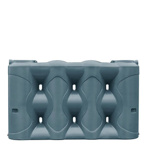 Slimline Low Profile Poly Rainwater Tank 3,000L Stormedge Blue RapidPlas Product from Austral Ag