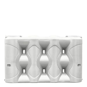 Slimline Low Profile Poly Rainwater Tank 3,000L Tank White RapidPlas Product from Austral Ag