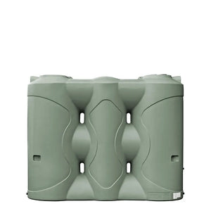 Slimline Poly Rainwater Tank 3,000L Mist Green RapidPlas Product from Austral Ag