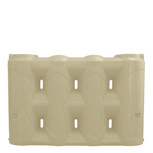 Superslim Poly Rainwater Tank 3,000L Smooth Cream RapidPlas Product from Austral Ag