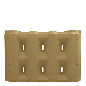 Superslim Poly Rainwater Tank 3,000L Wheat RapidPlas Product from Austral Ag