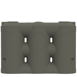 Tall Slimline Poly Rainwater Tank 5,000L Earth Tone RapidPlas Product from Austral Ag