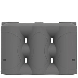 Tall Slimline Poly Rainwater Tank 5,000L Gull Grey RapidPlas Product from Austral Ag