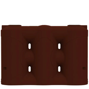 Tall Slimline Poly Rainwater Tank 5,000L Heritage Red RapidPlas Product from Austral Ag