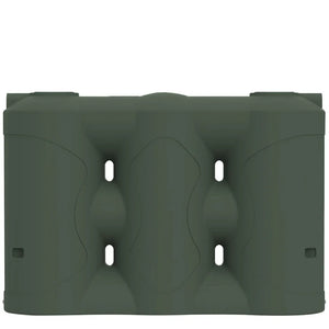 Tall Slimline Poly Rainwater Tank 5,000L Mist Green RapidPlas Product from Austral Ag