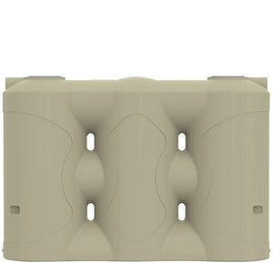 Tall Slimline Poly Rainwater Tank 5,000L Smooth Cream RapidPlas Product from Austral Ag